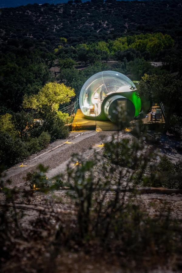 Eco-Lodge En La Reserva Privada Campanarios De Azaba - Proyecto De Conservacion Espeja Exterior foto